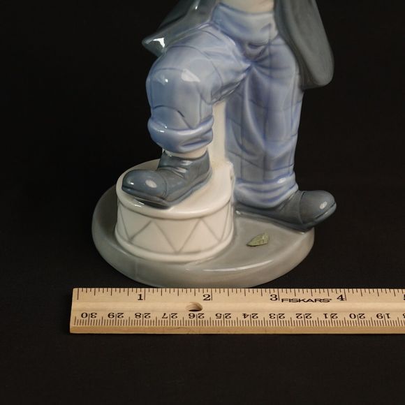 VTG Paul Sebastian Clown Porcelain Figurine Playing Violin Made In Mexico 1992 - Picture 9 of 16